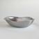 Brushed stainless steel Italian bowl from 1970s AMC with minimalist design
