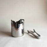 AMC Secchiello per ghiaccio in metallo argentato lucido 