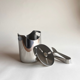 AMC Secchiello per ghiaccio in metallo argentato lucido 