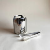 AMC Secchiello per ghiaccio in metallo argentato lucido 