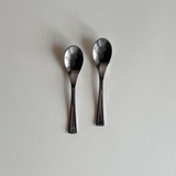AMC metal coffee spoons I Art Design I Set of 2