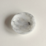 Italian handcrafted alabaster tray with soft translucency