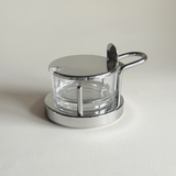 Alessi 5071 cheese bowl ettore sottsass Metal and Glass 8003299009022