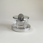 Alessi 5071 cheese bowl ettore sottsass Metal and Glass 8003299009022