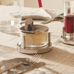 Alessi 5071 cheese bowl ettore sottsass Metal and Glass 8003299009022