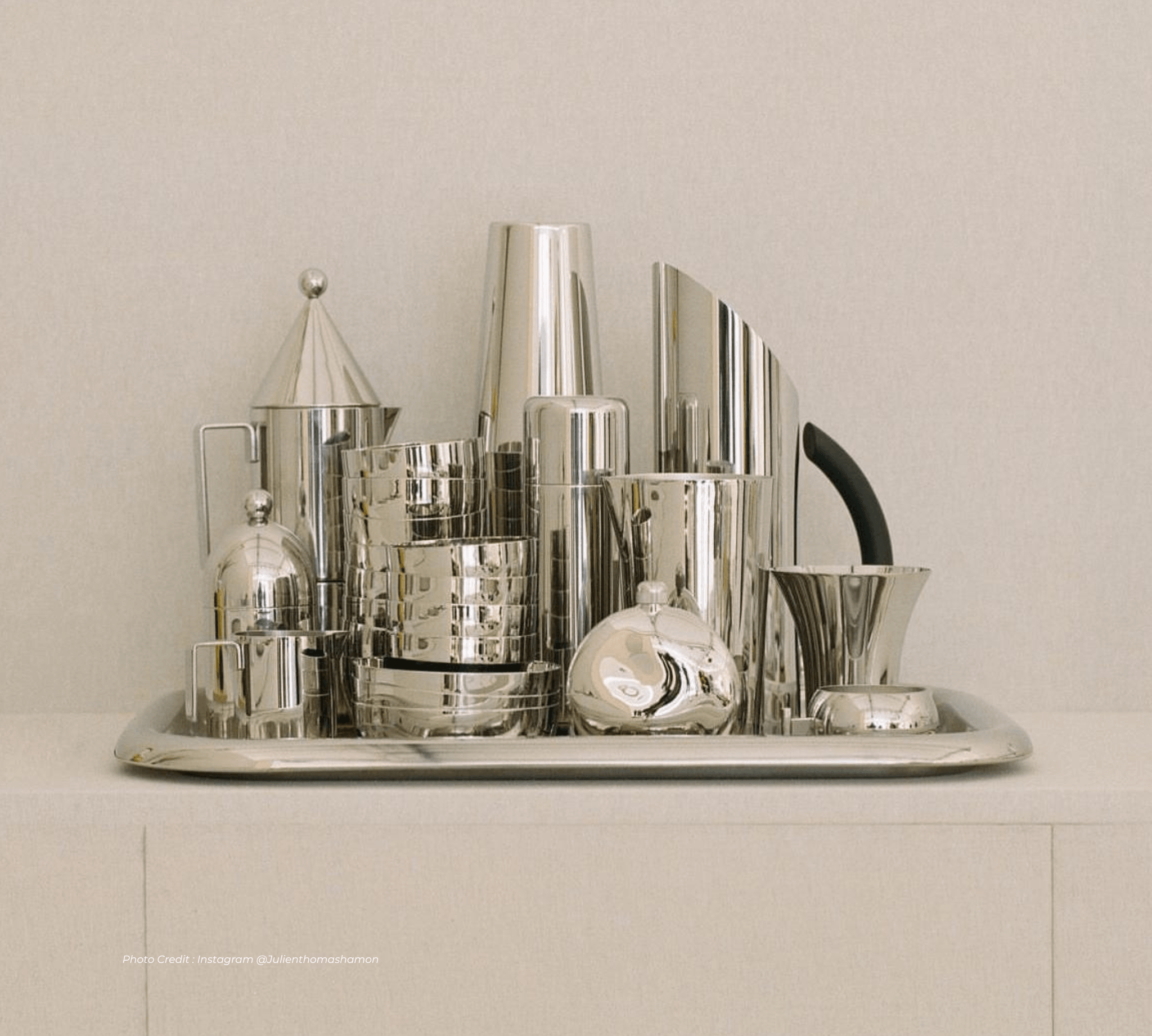 Alessi Metal Coffee maker I 6 Cups I La Conica - L'Officina General Store