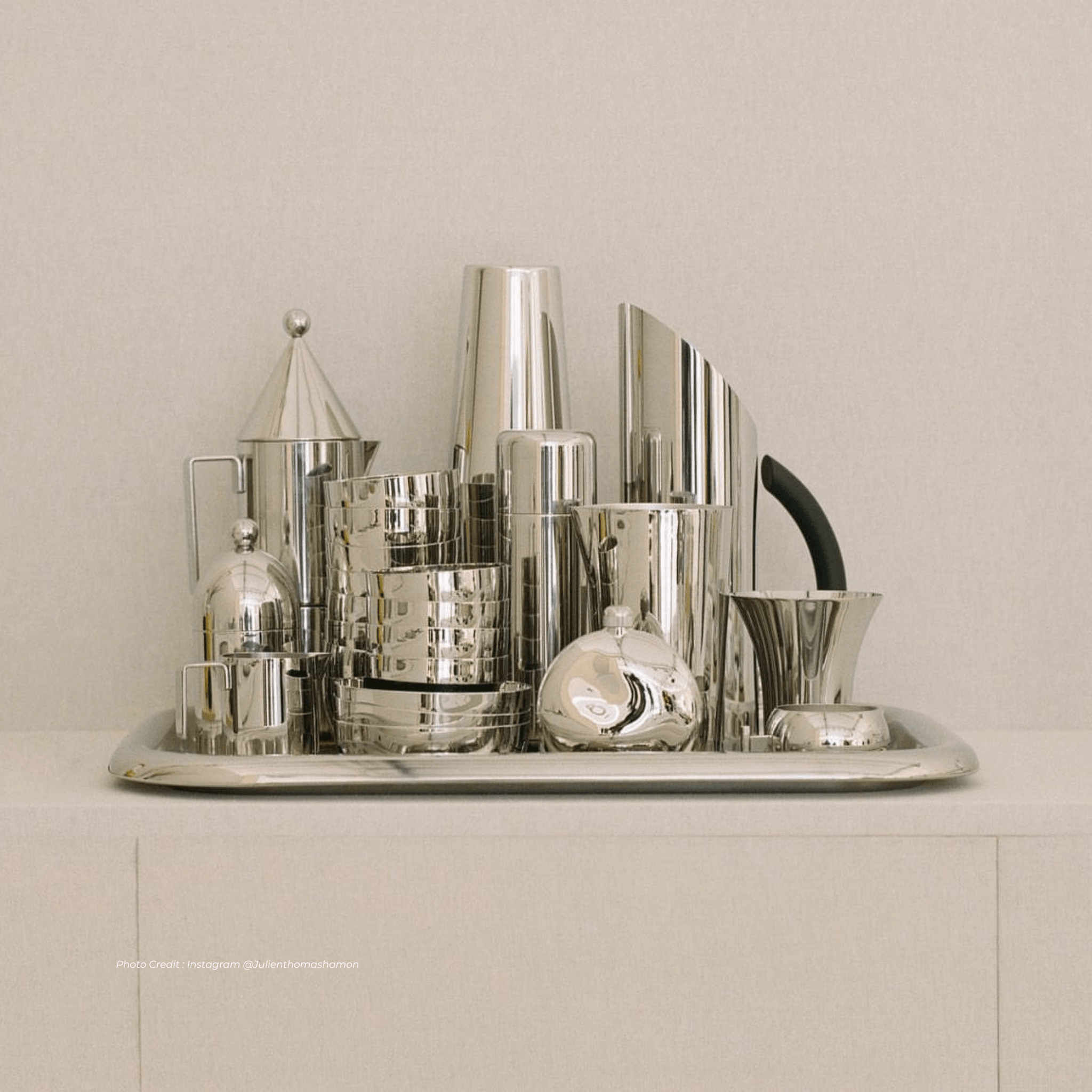 Alessi Metal Coffee maker I 6 Cups I La Conica - L'Officina General Store