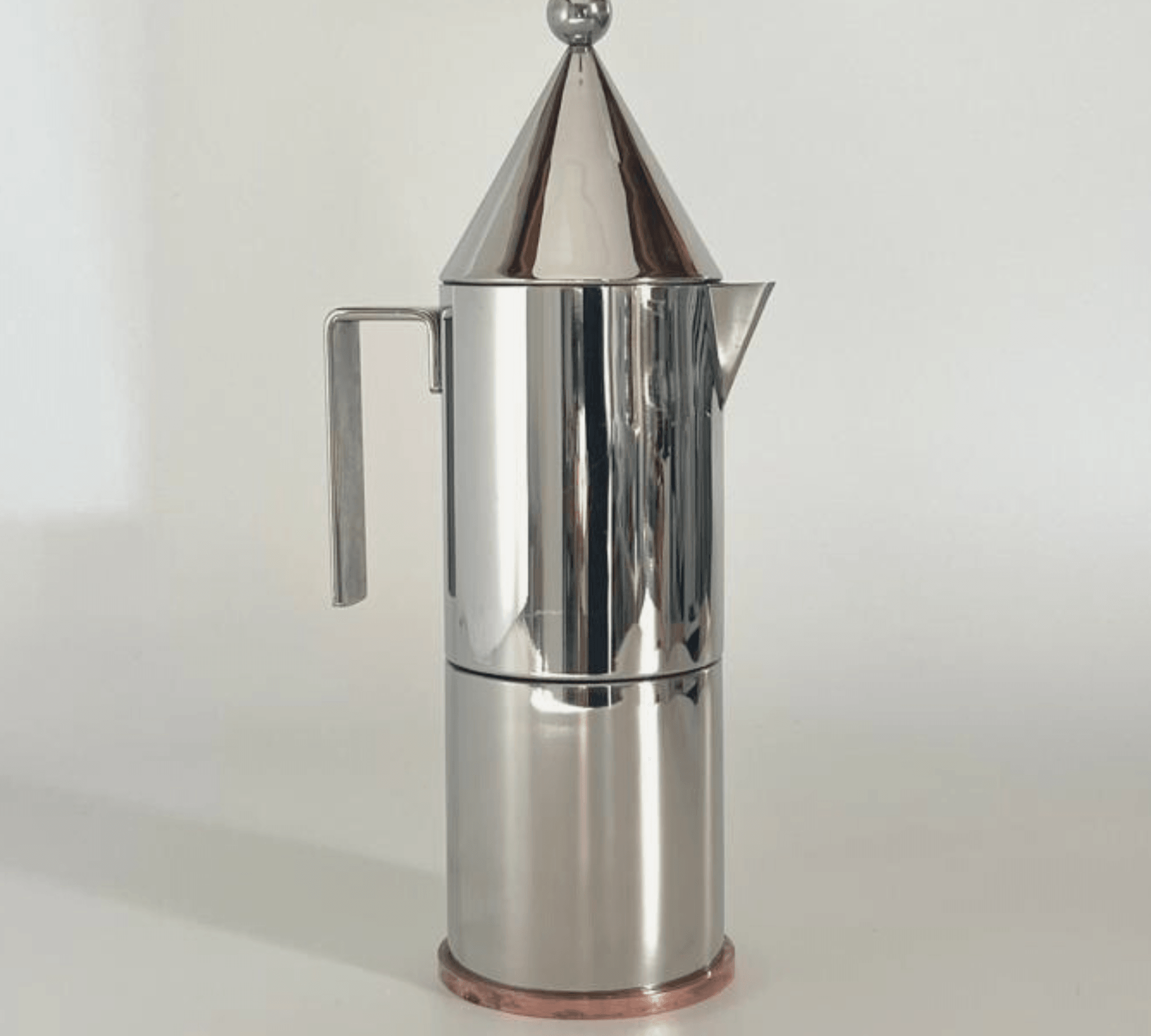Alessi Metal Coffee maker I 6 Cups I La Conica - L'Officina General Store