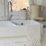 Pot à conserve ancien en céramique émaillée italienne I Grand Modèle I XIXe siècle