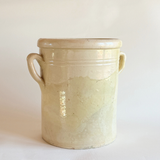 Antique Ceramic Italian Glazed Preserving Pot I Large I 19th Century