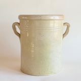 Antique Ceramic Italian Glazed Preserving Pot I Large I 19th Century