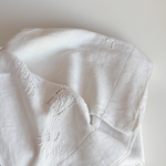 Antique Italian linen bedding set  PM monogram