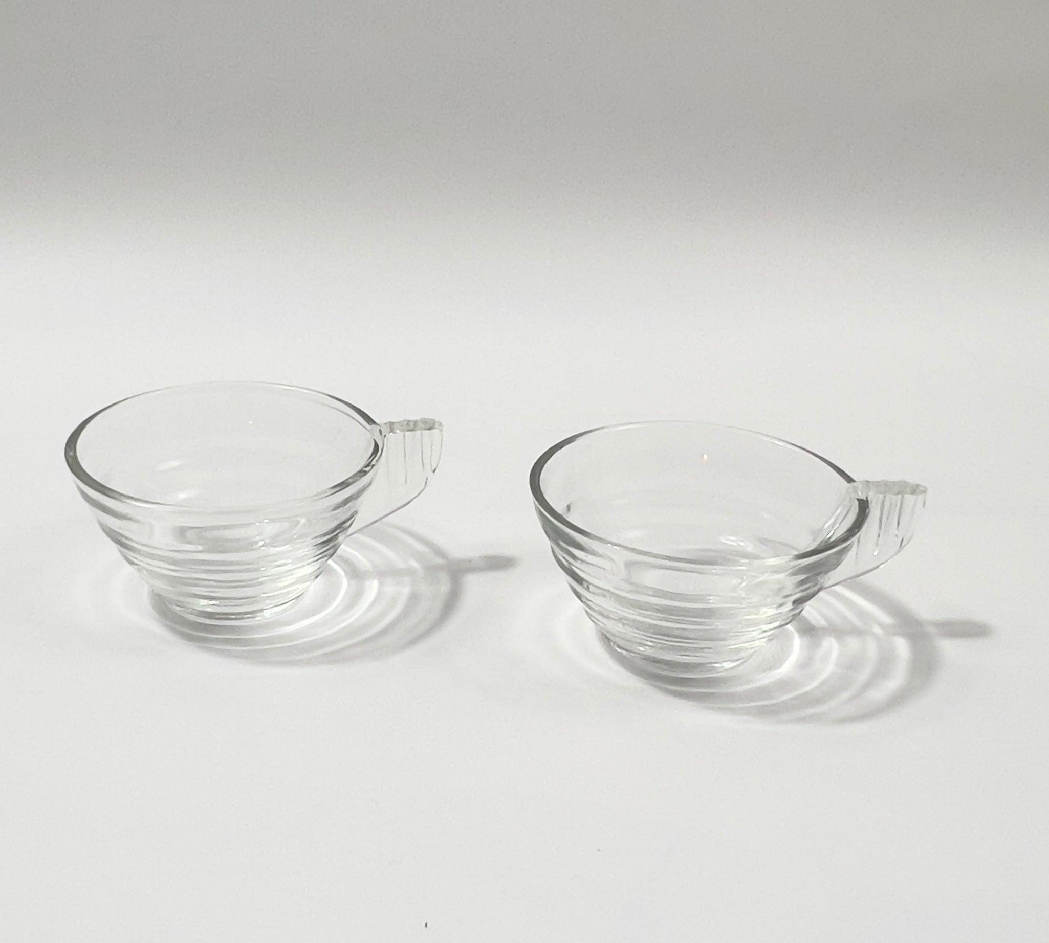 Arcopal glass espresso cup and saucer I Gondolo - L'Officina General Store