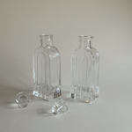 Italian modern design crystal serveware set