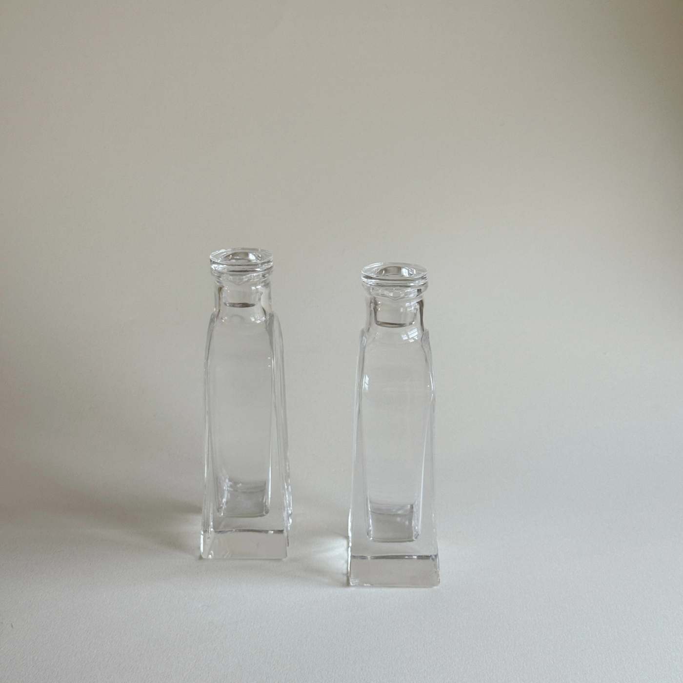 Arnolfo di Cambio 1970s crystal oil and vinegar set