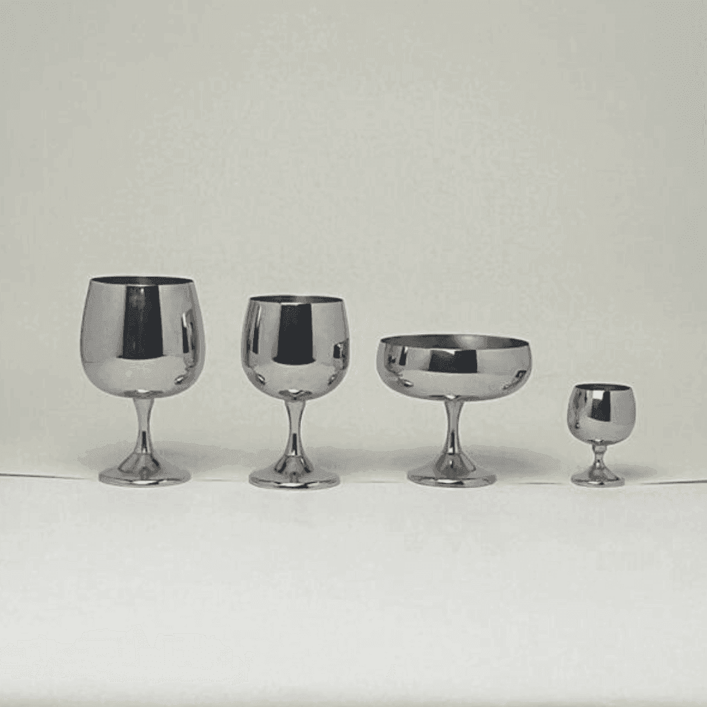 AMC silver liqueur glass I Art Design Collection - L'Officina General Store