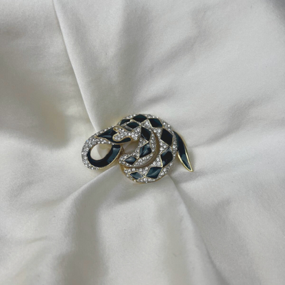 Snake Brooch I Attwood & Sawyers I 1980 Iconic design