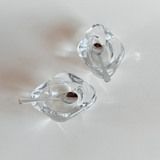 Bayel crystal salt cellar I Set of 2