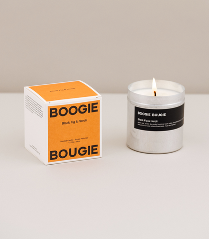 BOOGIE BOUGIE I BLACK FIG & NEROLI I Eco-friendly Soy Wax Candle