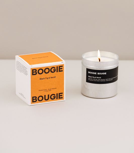 CANDELA PROFUMATA I BLACK FIG & NEROLI I Boogie Bougie 