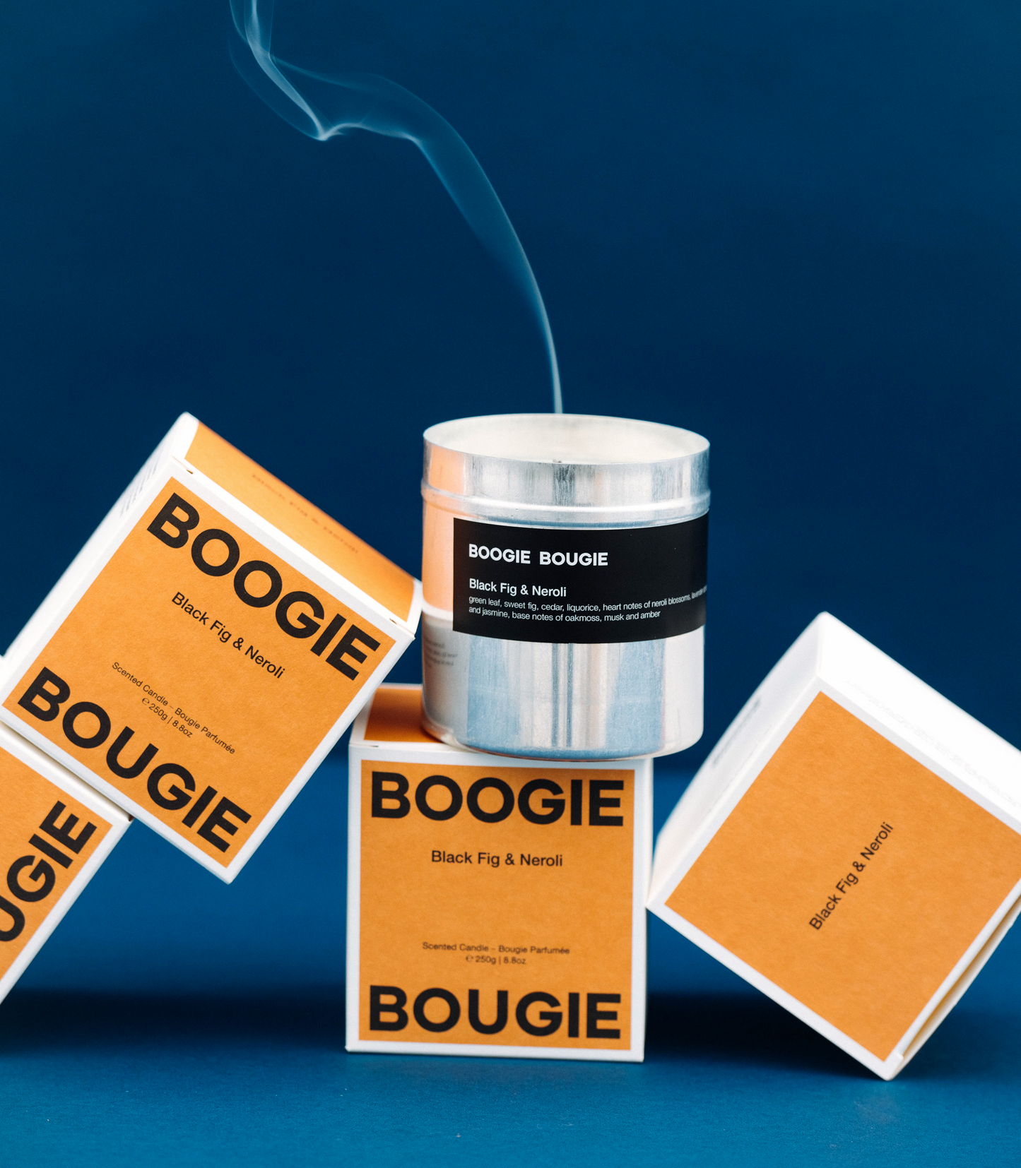 BOOGIE BOUGIE I BLACK FIG & NEROLI I Eco-friendly Soy Wax Candle