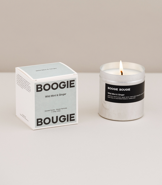 CANDELA PROFUMATA I WILD MINT & GINGER  I  Boogie Bougie