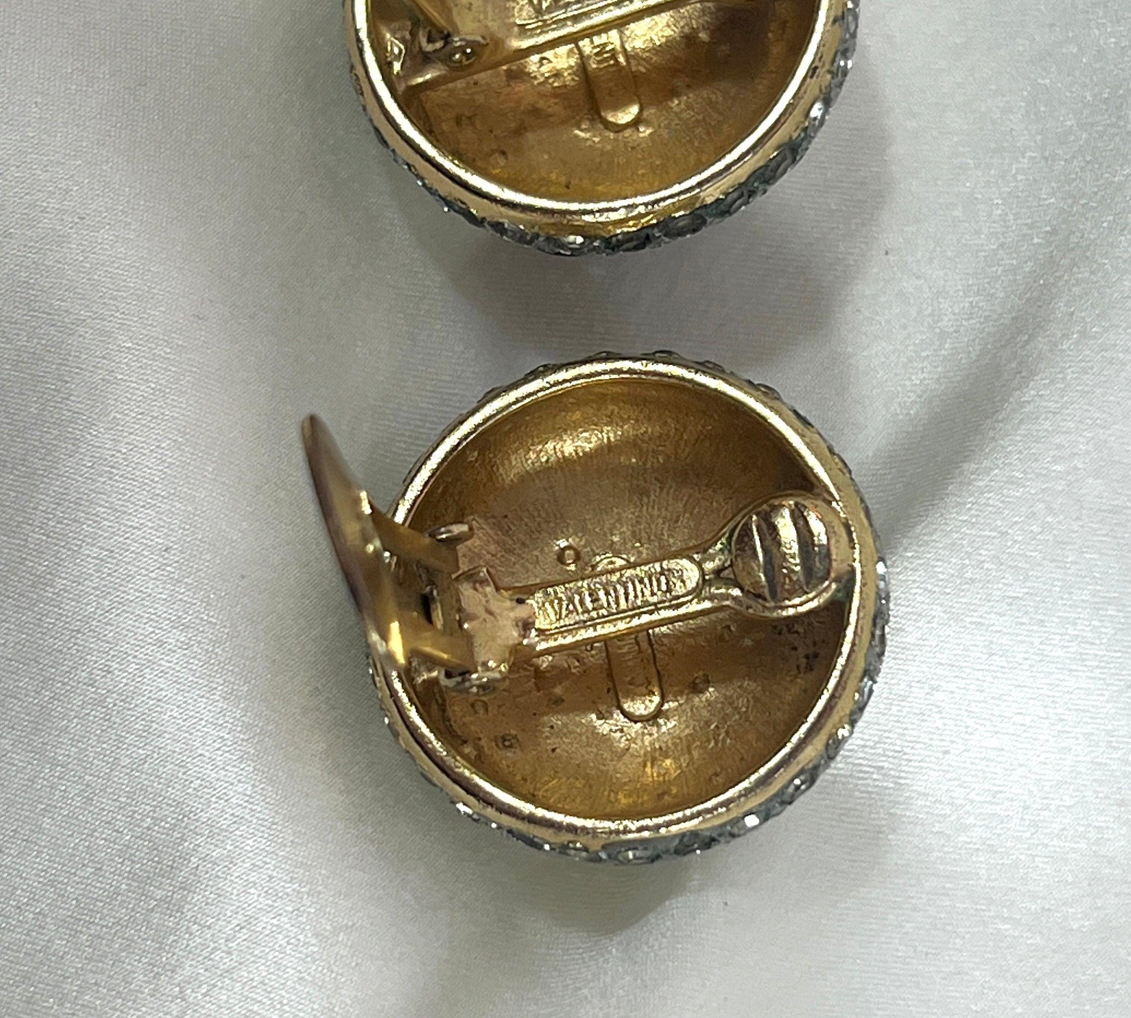Valentino Garavani I Crystal Couture earrings I 1980s - L'Officina General Store