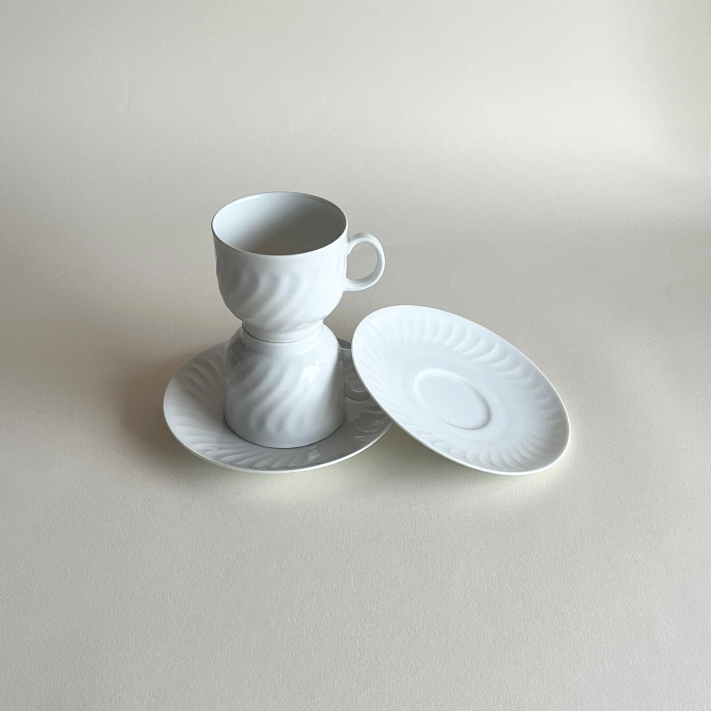 Vintage Bareuther porcelain coffee set, Bavaria Germany mark