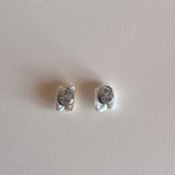 Orecchini a clip con perle naturali barocche