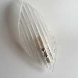 Murano Glass Sconces in Grit I Italy 1970s