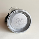 Pino Spagnalo Biesse coffee maker silver and perspex bottom view