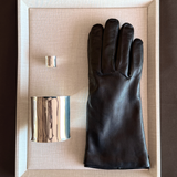 Leather and Cashmere Gloves I Made in Italy