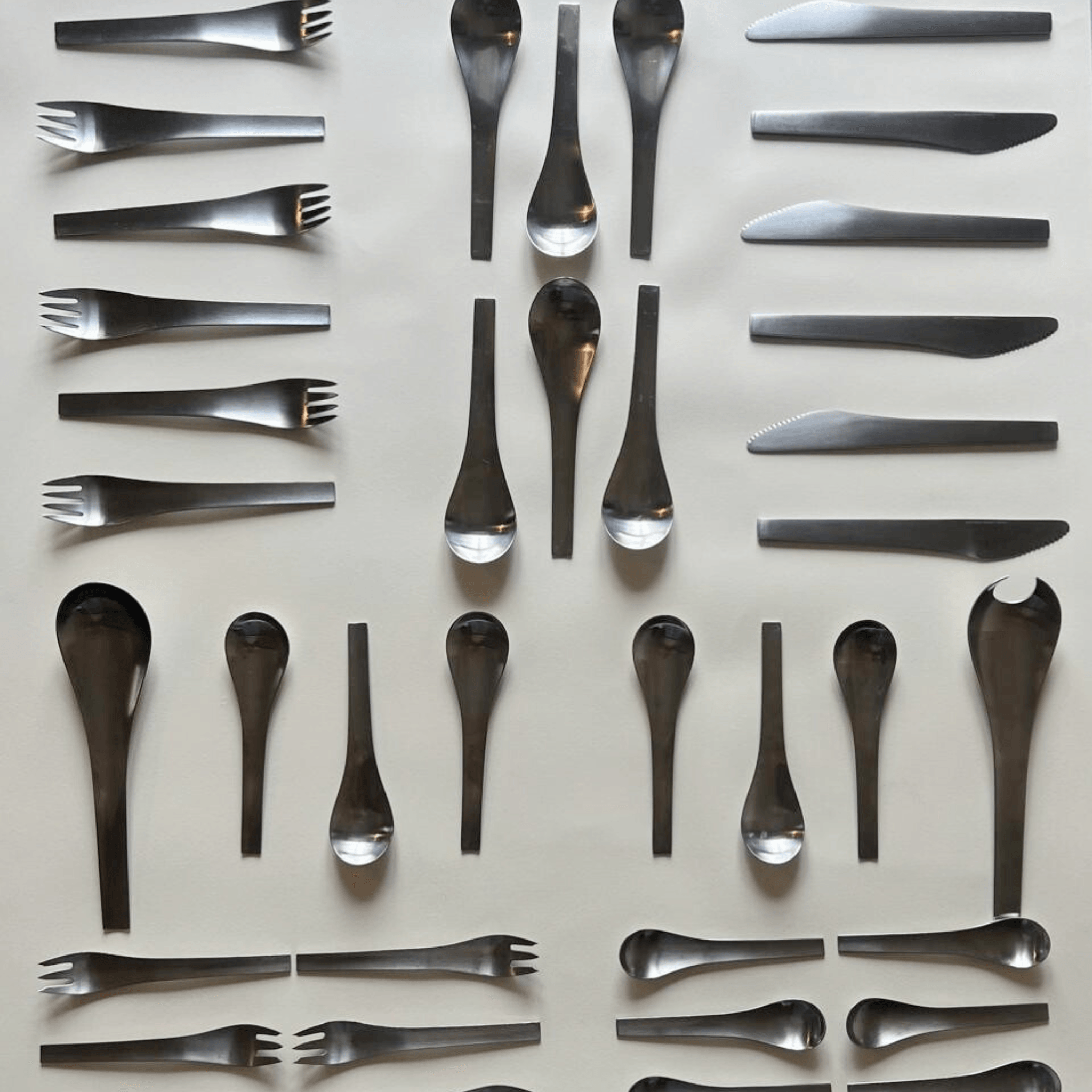 Georg Jensen Blue Shark set I 38 pieces set - L'Officina General Store