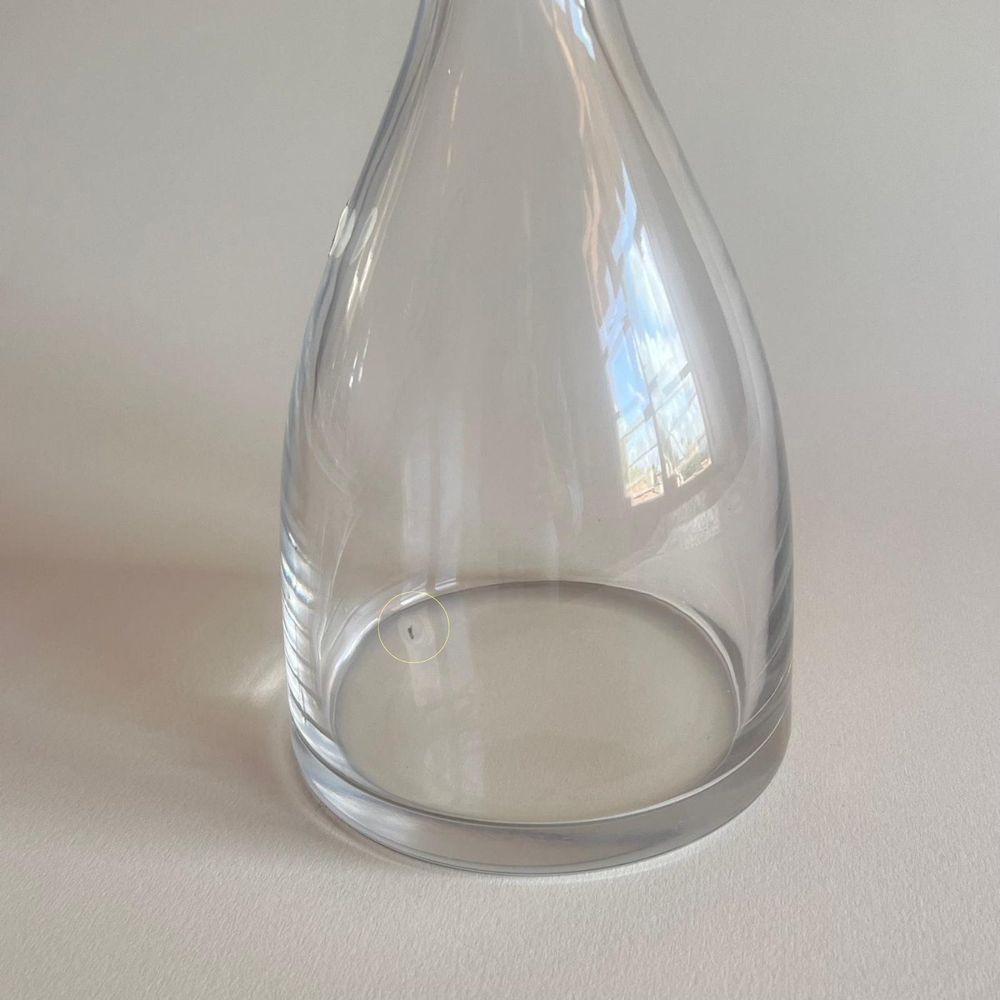 Collectible Bohemia crystal decanter, perfect gift piece