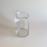 Luxury Bohemia crystal jug in natural light
