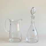 "Heritage crystal jug with seamless design"