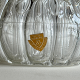 Bohemia Large Flower Frog Glass