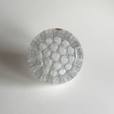 Bohemia Large Flower Frog Glass