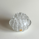 Bohemia Large Flower Frog Glass