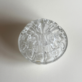 Bohemia Large Flower Frog Glass