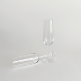 Flûtes à Champagne en Cristal Bohème | Lot de 2
