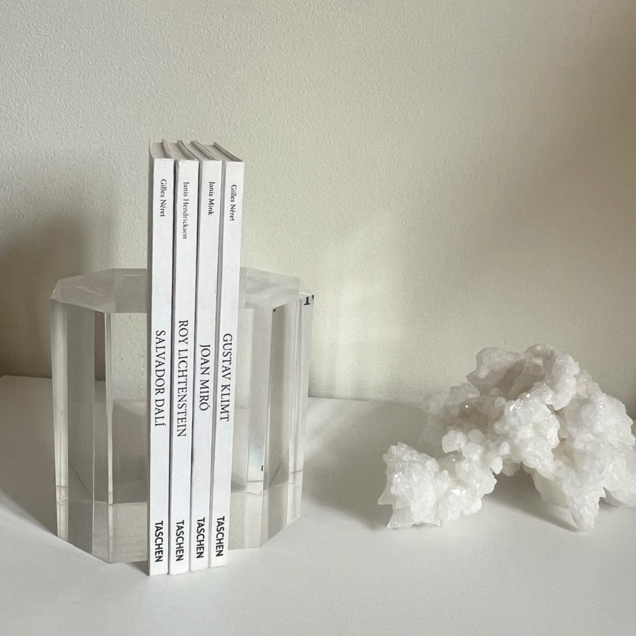 Book end Lucite 1970s vintage - Acrylic _ L’Officina General Store