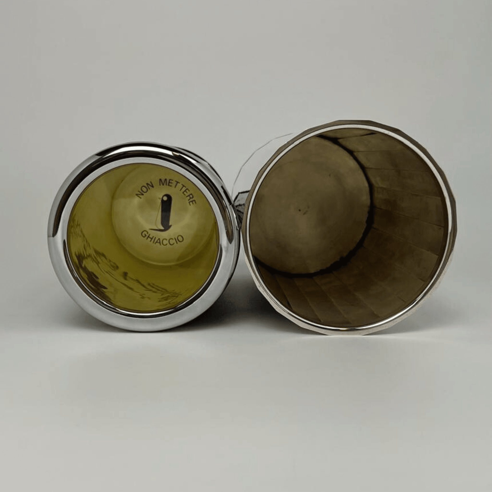 Bottle Holder Thermos Mazzucconi Firenze 1970 Silver Plated - L'Officina General Store