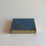 Brass Ashtray | Brutalist · Striped