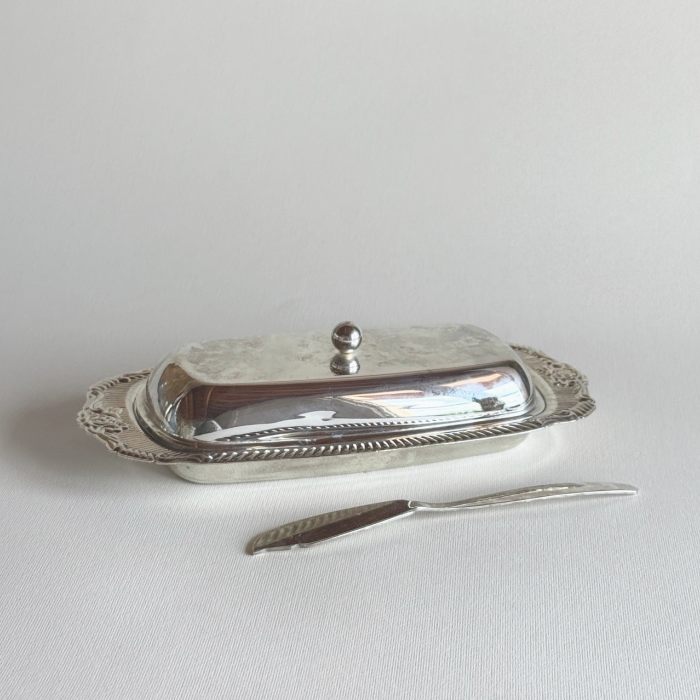 Burrera Argentata | Set 4 Pezzi