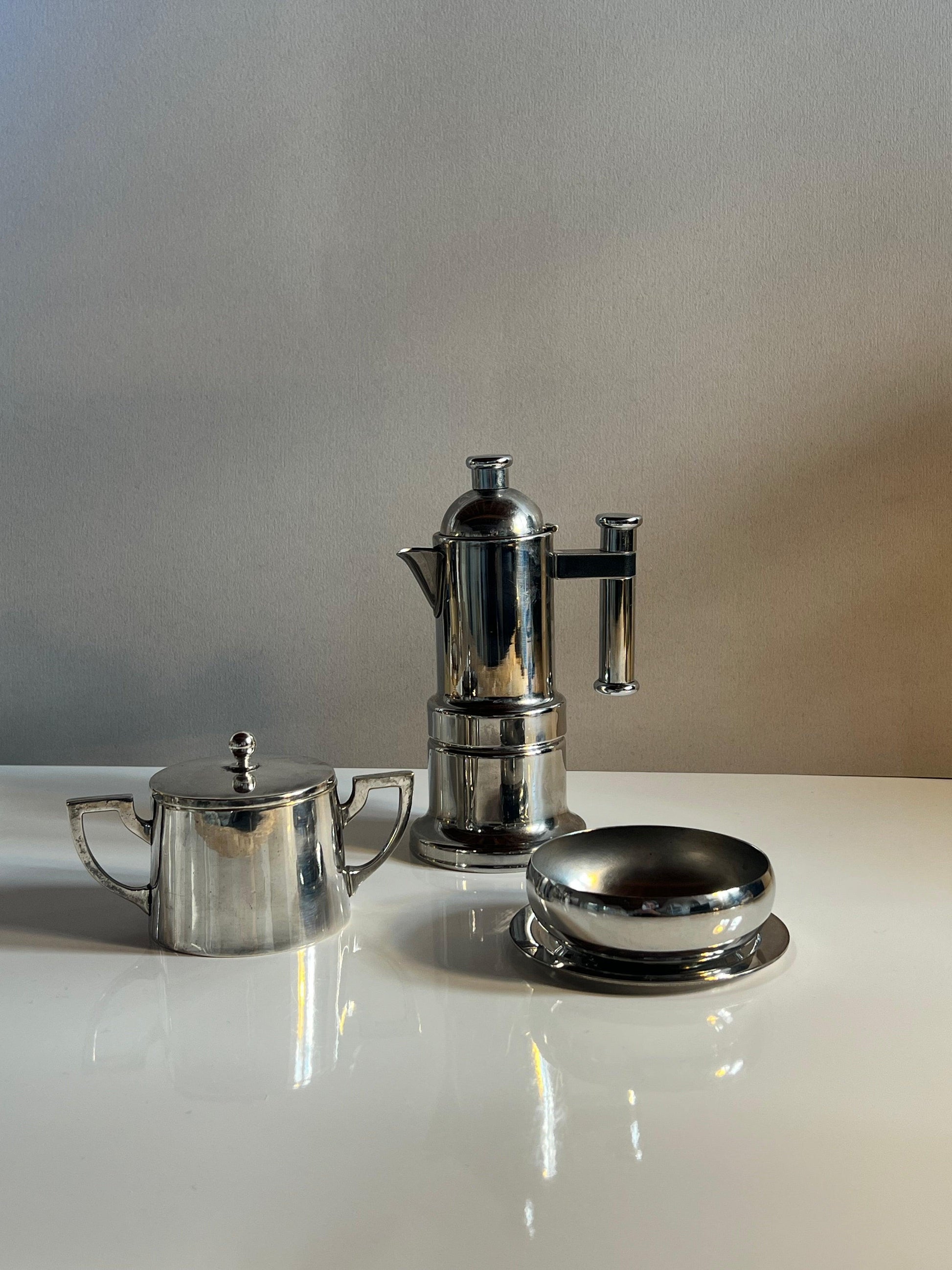 Silver sugar bowl - L'Officina General Store 