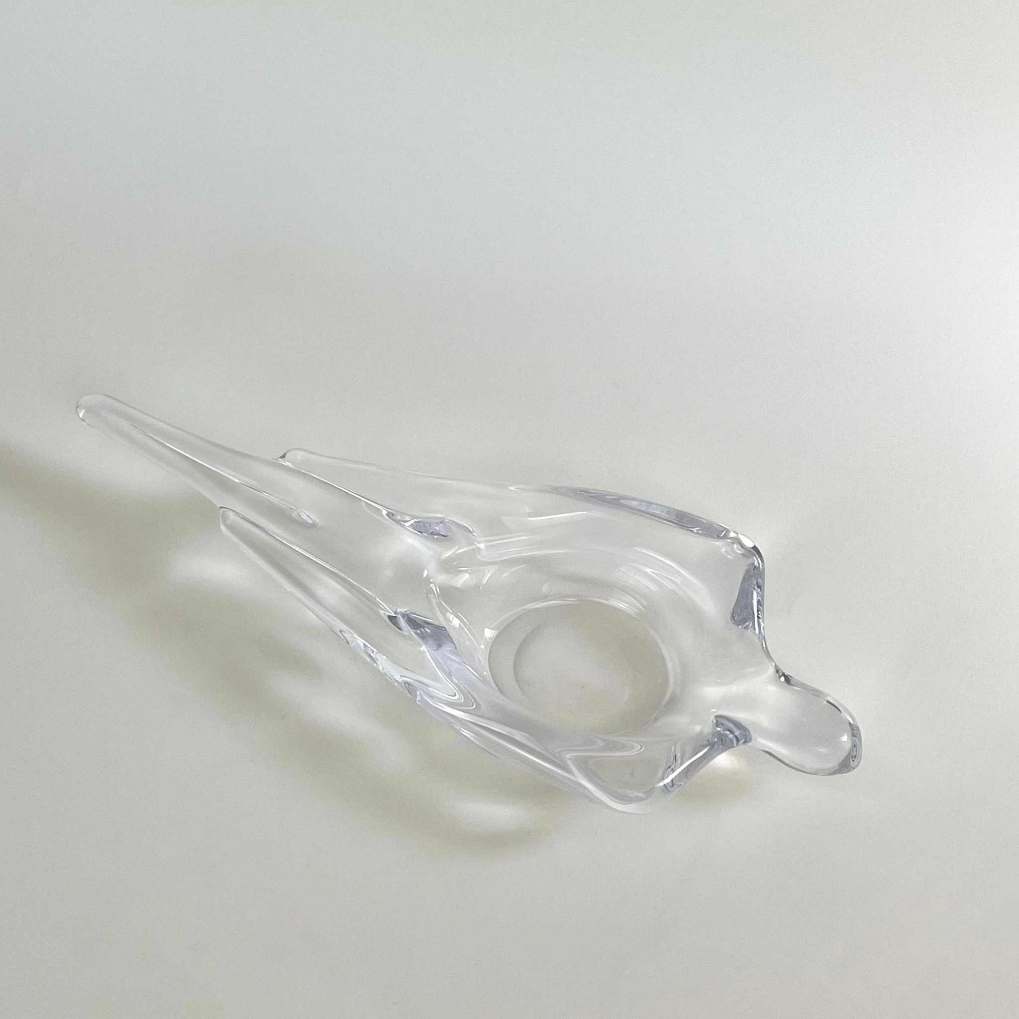 Bayel Crystal Sparrow Catch All  ashtray