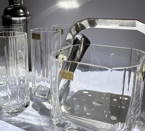 CRYSTAL COCKTAIL SET I Polygon I Arnolfo di Cambio - L'Officina General Store