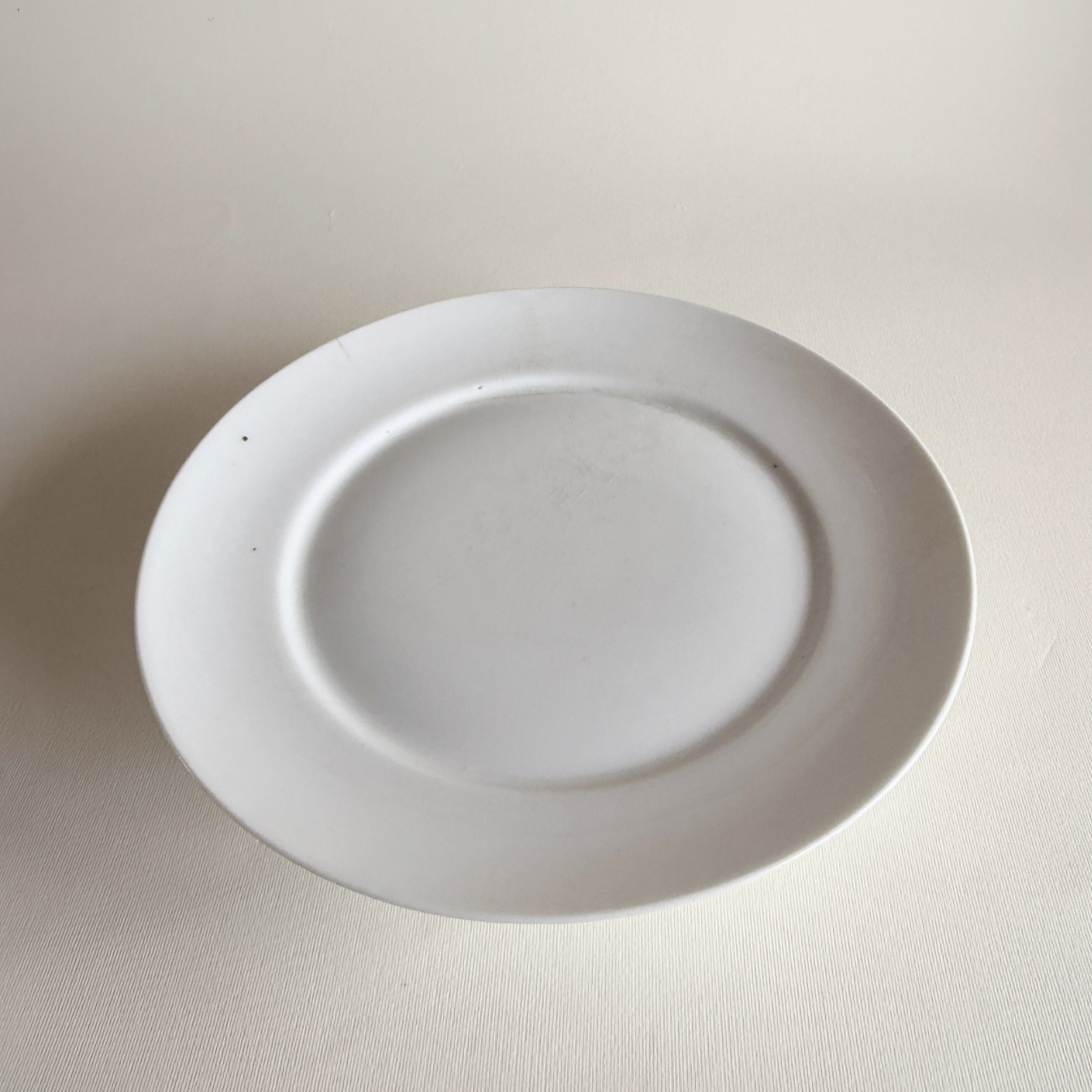 Antique Ceramic White Cake Stand