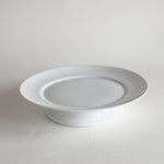 Antique Ceramic White Cake Stand